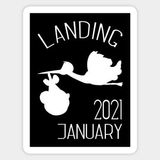 Birth January 2021 Sticker